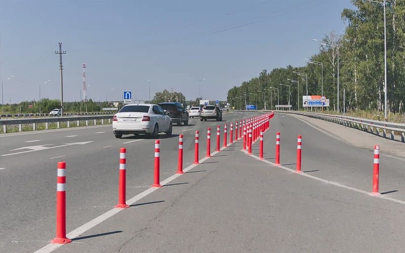 гибкий столбик для парковки